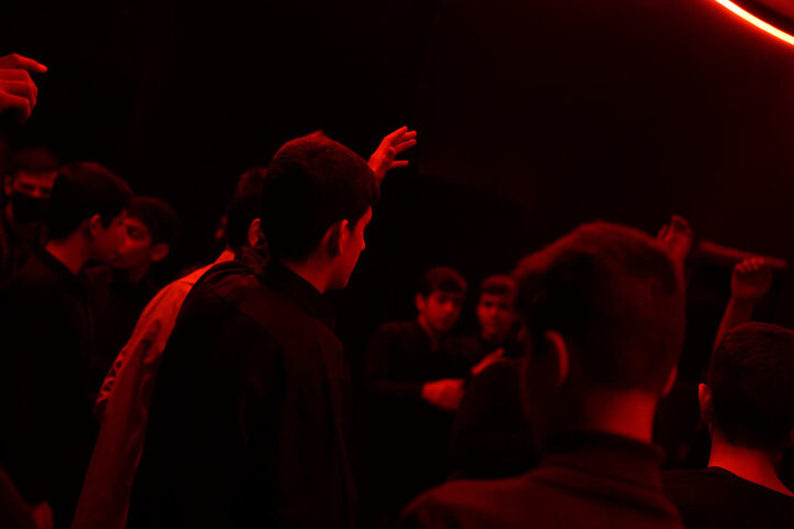 تصاویر/ مراسم عزاداری ایام فاطمیه در مدرسه علمیه امام صادق (ع) نقده