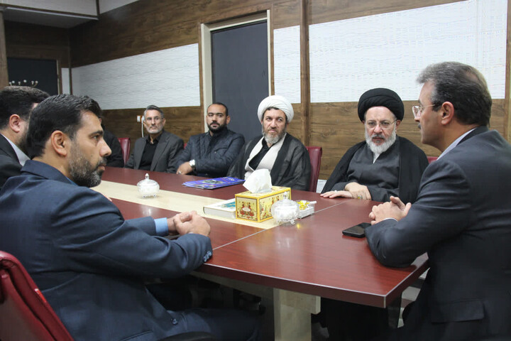 تصاویر / آیین تکریم و معارفه رئیس اداره اوقاف و امور خیریه شهرستان جلفا