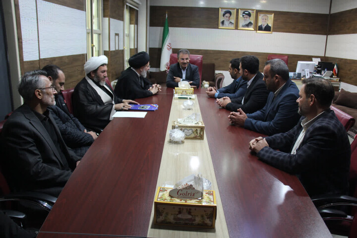 تصاویر / آیین تکریم و معارفه رئیس اداره اوقاف و امور خیریه شهرستان جلفا