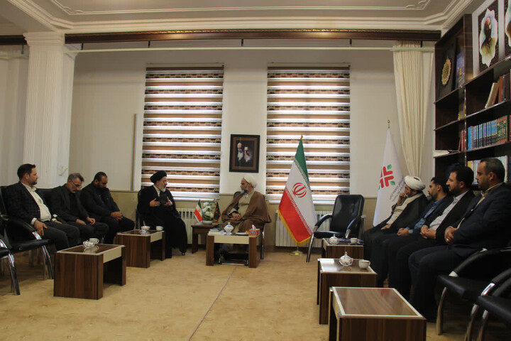 تصاویر / آیین تکریم و معارفه رئیس اداره اوقاف و امور خیریه شهرستان جلفا