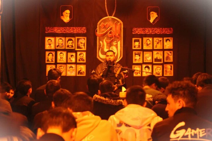 تصاویر/ هیئت هفتگی مدرسه علمیه صاحب الزمان(عج) مرند