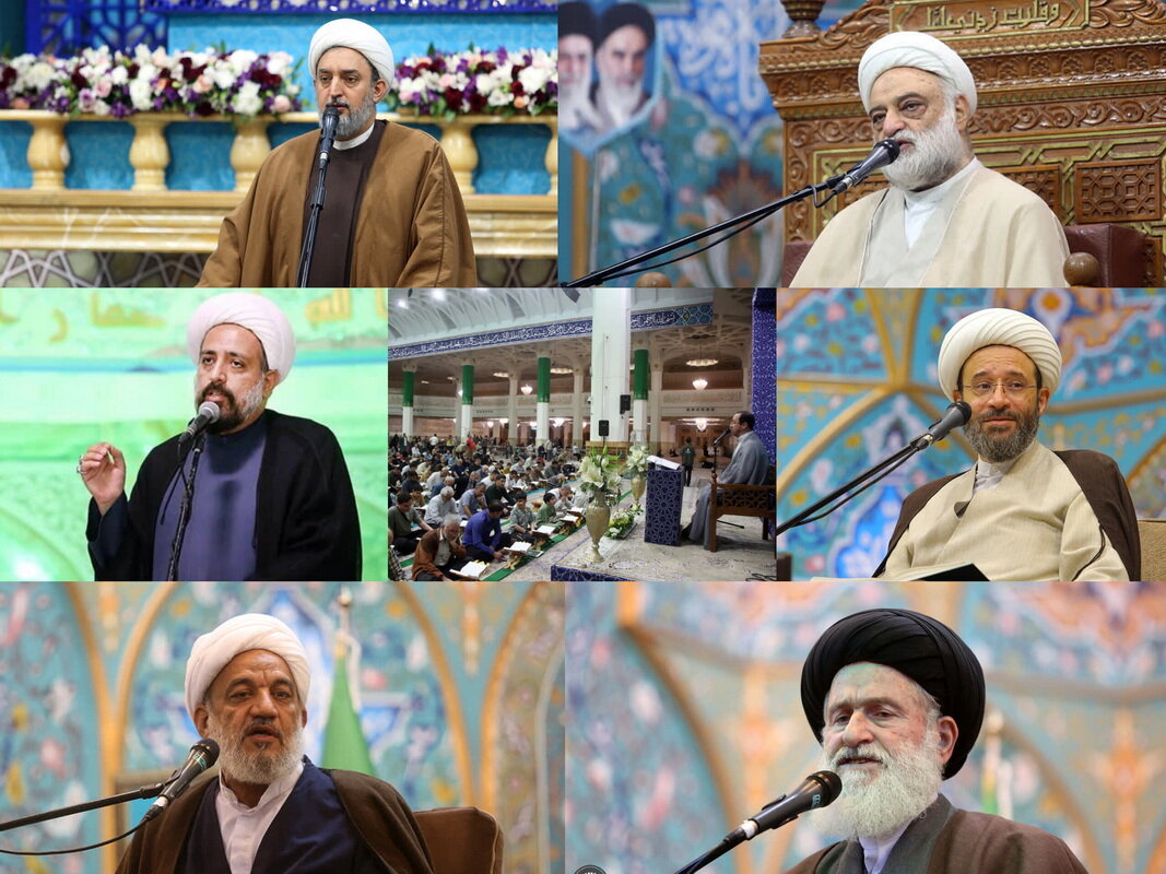 خطبای حرم مطهر بانوی کرامت در هفته جاری معرفی شدند