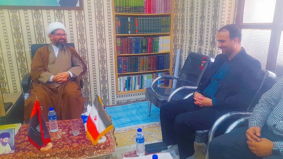 قم المقدسہ کے ایس ایس پی برائے امورِ مہاجرین کا دفترِ قائدِ ملت جعفریہ کا دورہ؛ طلاب و زائرین کے مسائل کے حل کی یقین دہانی