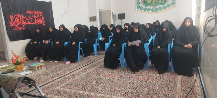 تصاویر/  جلسه اخلاق مدرسه علمیه الزهرا (س) شهداد