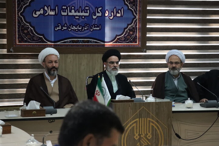 تصاویر / تودیع و معارفه معاون فرهنگی اداره کل تبلیغات اسلامی آذربایجان شرقی