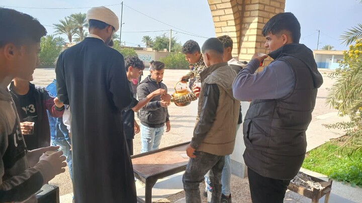 تصاویر/ فعالیت طلاب و روحانیون مدرسه علمیه رضویه هویزه در ایام فاطمیه