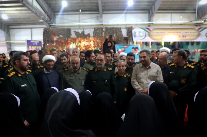 تصاویر/ یین افتتاح نمایشگاه اسوه بسیج مساجد و محلات استان آذربایجان غربی