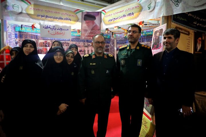 تصاویر/ یین افتتاح نمایشگاه اسوه بسیج مساجد و محلات استان آذربایجان غربی