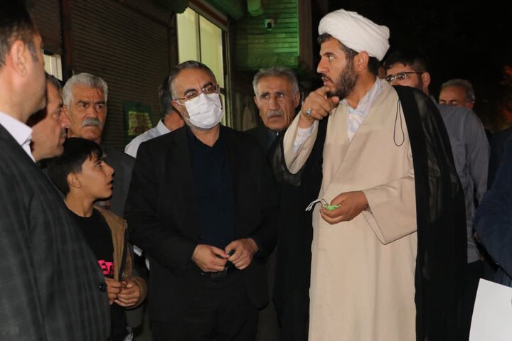 تصاویر/ حضور فرماندار ارومیه در مسجد یازهرا (س) ارومیه برای بررسی مسائل و مشکلات محله حسین آباد