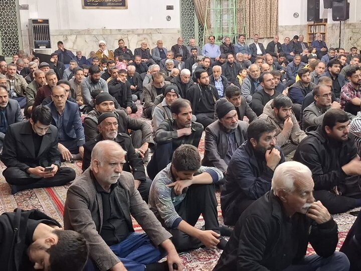 تصاویر/مراسم سوگواری شهادت حضرت فاطمه زهرا (س)درمسجدمحقق آران وبیدگل