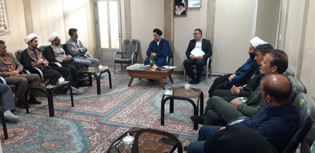 جلسه شورای فرهنگ عمومی شهرستان آران و بیدگل در نوش‌آباد برگزار شد+عکس