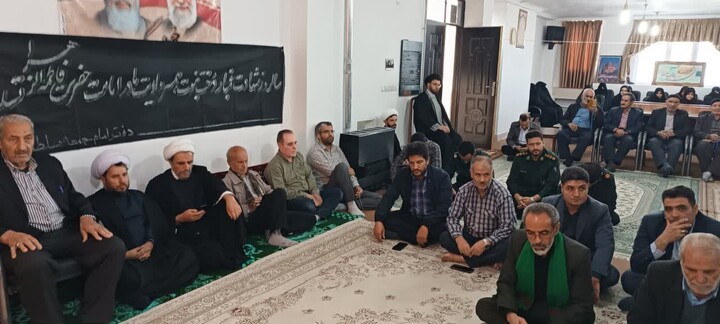 تصاویر/ مراسم عزاداری ایام فاطمیه در سلطانیه