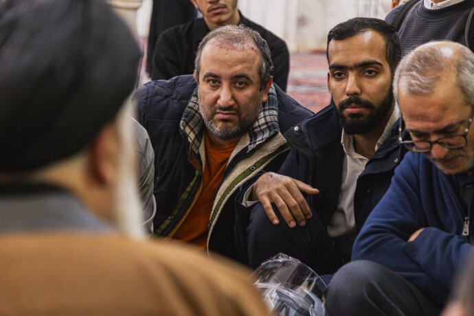 تصاویر/ درس اخلاق حجت الاسلام والمسلمین یزدان پناه در مسجد شهید مطهری