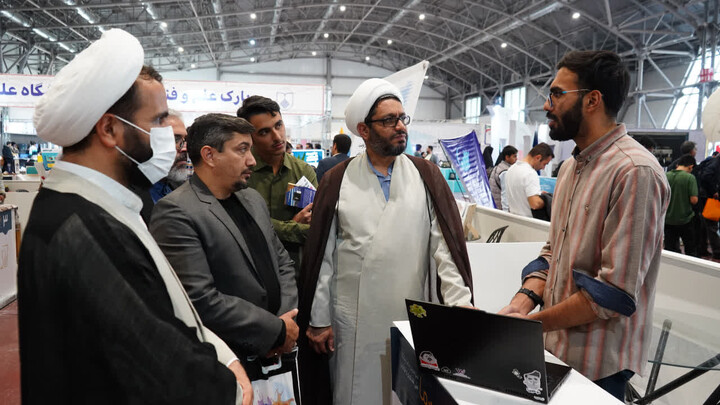 تصاویر|بازدید رئیس دفتر تبلیغات اسلامی اصفهان از سومین نمایشگاه ملّی فناوری و نوآوری فن‌نما