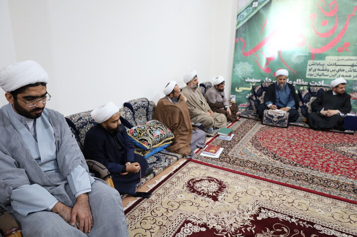 دیدار مدیر حوزه علمیه سیستان و بلوچستان با اساتید مدارس علمیه شهرستان ایرانشهر