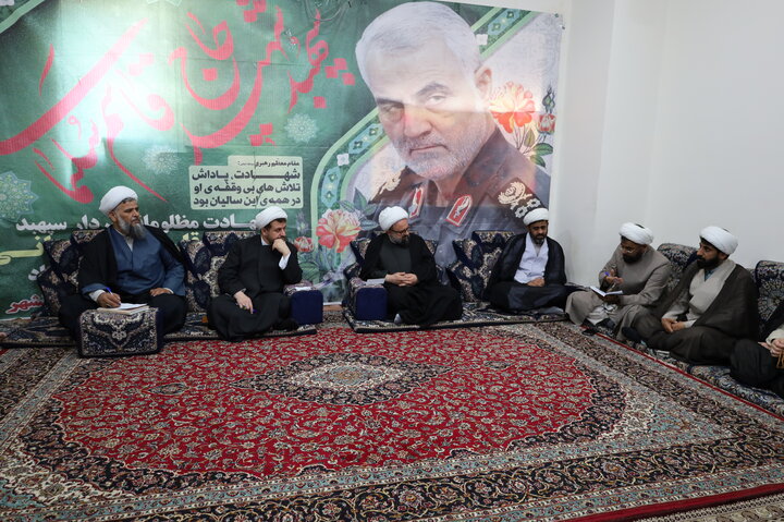 دیدار مدیر حوزه علمیه سیستان و بلوچستان با اساتید مدارس علمیه شهرستان ایرانشهر