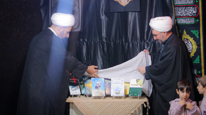 تصاویر/برگزاری مراسم فاطمیه در مدرسه علمیه آیت‌الله دامغانی همدان