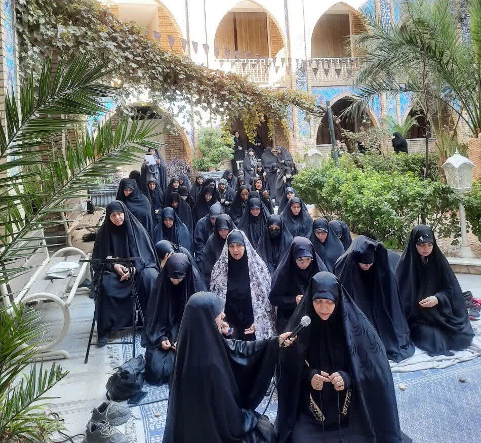 برگزاری مراسم معنوی نماز طلب باران در مجتمع آموزش علوم اسلامی کوثر