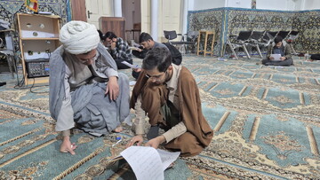 تصاویر/ مرحله استانی المپیاد طلاب مدارس علمیه منطقه کاشان