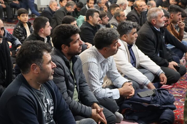 تصاویر/ مراسم سوگواری ایام فاطمیه در روستای پر شهرستان ارومیه