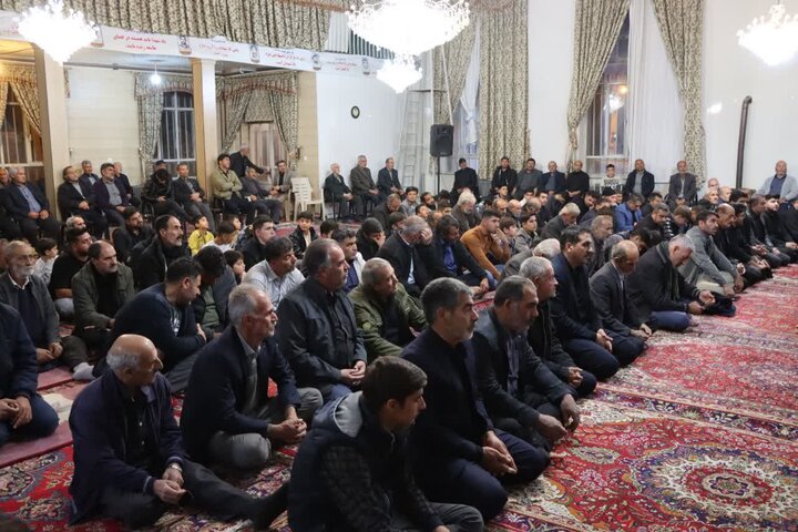 تصاویر/ مراسم سوگواری ایام فاطمیه در روستای پر شهرستان ارومیه