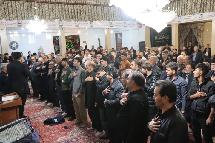 تصاویر/ مراسم سوگواری ایام فاطمیه در روستای پر شهرستان ارومیه