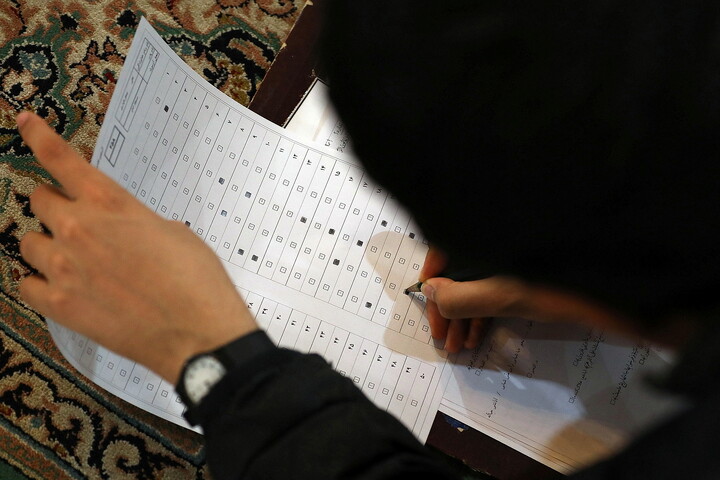 تصاویر/ مرحله استانی مسابقات علمی (المپیاد) حوزه علمیه قم