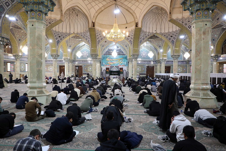 تصاویر/ مرحله استانی مسابقات علمی (المپیاد) حوزه علمیه قم