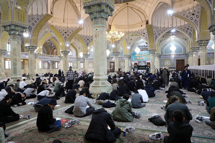 تصاویر/ مرحله استانی مسابقات علمی (المپیاد) حوزه علمیه قم