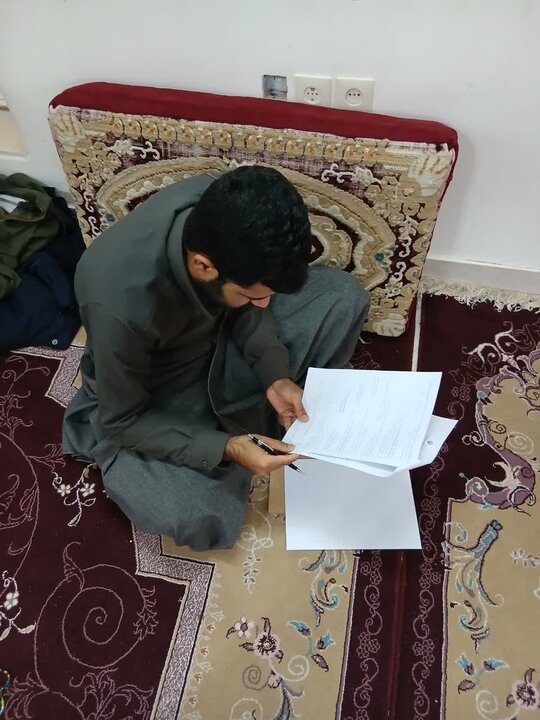 تصاویر/ مرحله استانی المپیاد طلاب مدارس علمیه آران و بیدگل