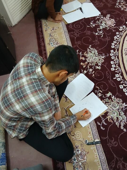 تصاویر/ مرحله استانی المپیاد طلاب مدارس علمیه آران و بیدگل