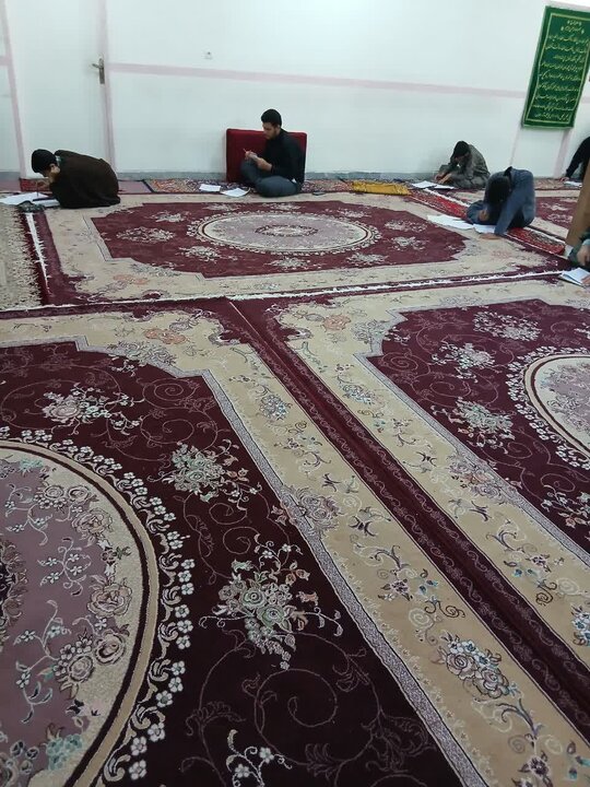 تصاویر/ مرحله استانی المپیاد طلاب مدارس علمیه آران و بیدگل