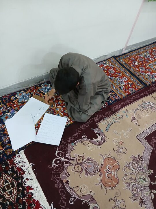 تصاویر/ مرحله استانی المپیاد طلاب مدارس علمیه آران و بیدگل