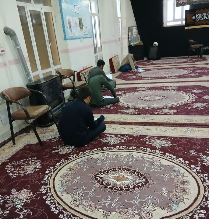 تصاویر/ مرحله استانی المپیاد طلاب مدارس علمیه آران و بیدگل