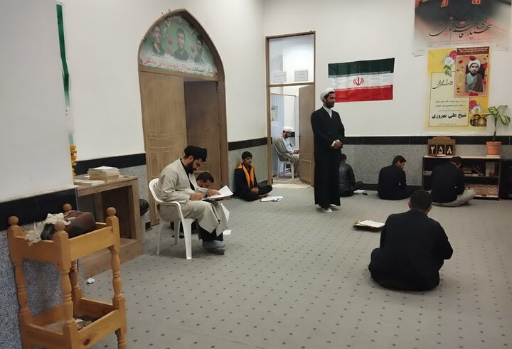 تصاویر/ مرحله استانی المپیاد طلاب مدارس علمیه آران و بیدگل