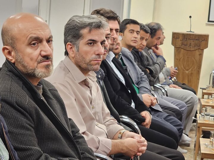 تصاویر/دیدار مدیرکل و معاونان اداره‌کل کتابخانه‌های عمومی کردستان با حجت‌الاسلام‌والمسلمین پورذهبی