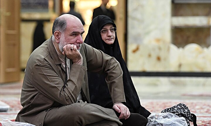 تصاویر/ جلسه تحکیم خانواده و قرائت دعای توسل در حرم حضرت عبدالعظیم(ع)