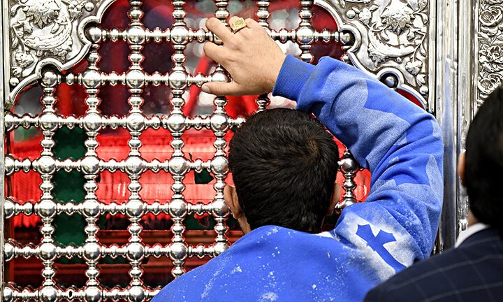 تصاویر/ جلسه تحکیم خانواده و قرائت دعای توسل در حرم حضرت عبدالعظیم(ع)