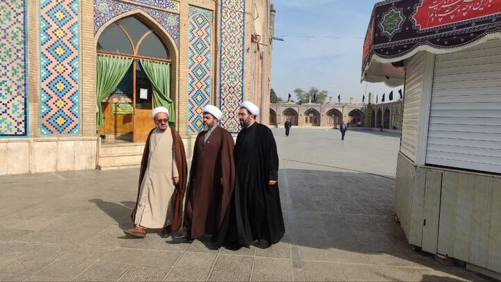 تصاویر / دیدار مدیرکل اعزام مبلغ سازمان اوقاف و امور خیریه کشور با مدیر کل اوقاف ومسئولین اداره اوقاف وامور خیریه استان قزوین