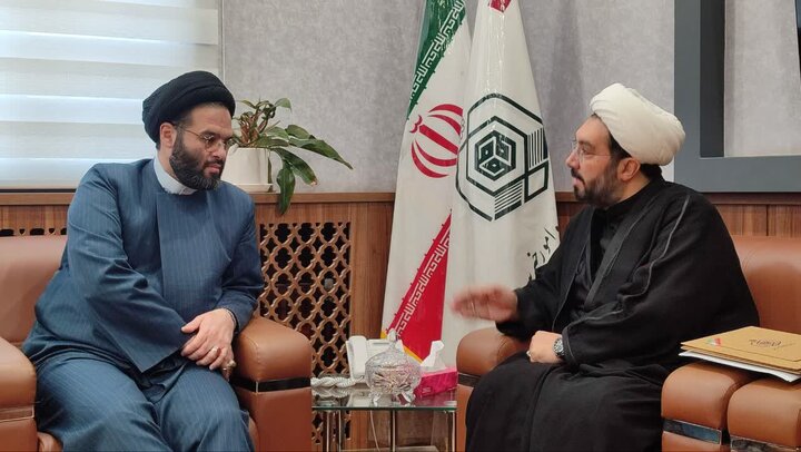 تصاویر / دیدار مدیرکل اعزام مبلغ سازمان اوقاف و امور خیریه کشور با مدیر کل اوقاف ومسئولین اداره اوقاف وامور خیریه استان قزوین