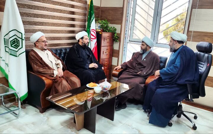 تصاویر / دیدار مدیرکل اعزام مبلغ سازمان اوقاف و امور خیریه کشور با مدیر کل اوقاف ومسئولین اداره اوقاف وامور خیریه استان قزوین