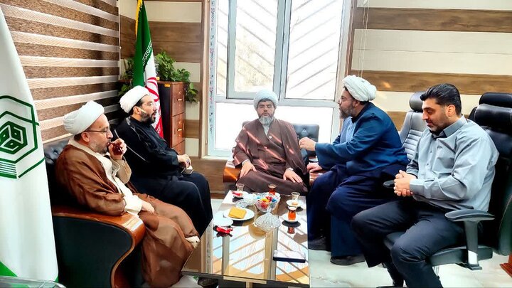 تصاویر / دیدار مدیرکل اعزام مبلغ سازمان اوقاف و امور خیریه کشور با مدیر کل اوقاف ومسئولین اداره اوقاف وامور خیریه استان قزوین