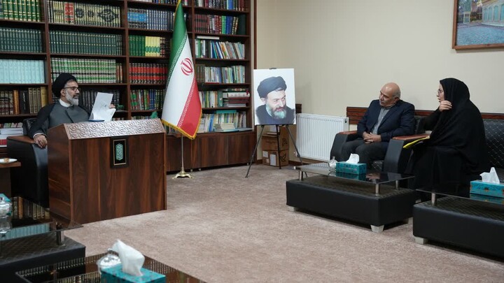 تصاویر/ دیدار مردمی حجت‌الاسلام  سید ابراهیم حسینی، امام جمعه محترم شهرستان فردیس