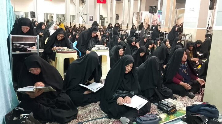 تصاویر/ مراسم سوگواری حضرت زهرا(س) در رابر