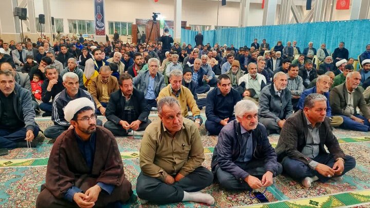 تصاویر/ مراسم سوگواری حضرت زهرا(س) در رابر