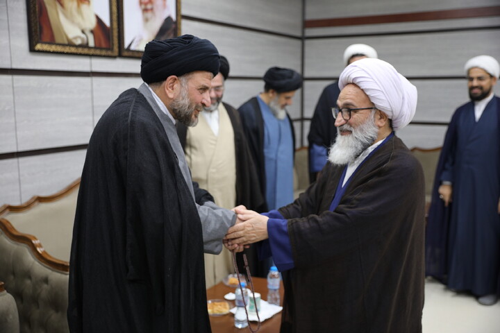 تصاویر/استقبال از آیت الله اعرافی