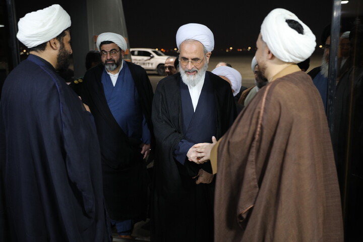 تصاویر/استقبال از آیت الله اعرافی