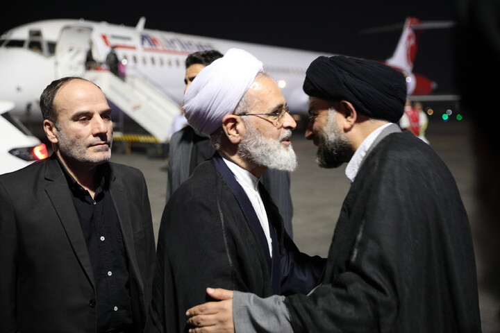 تصاویر/استقبال از آیت الله اعرافی