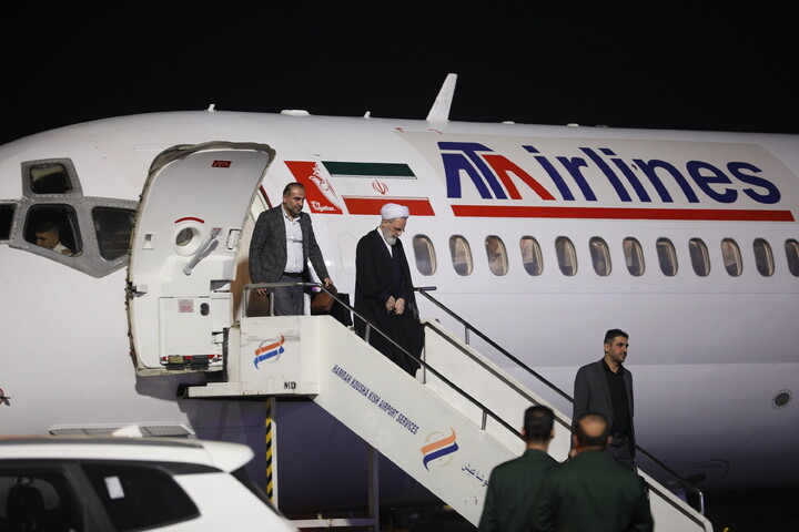 تصاویر/استقبال از آیت الله اعرافی