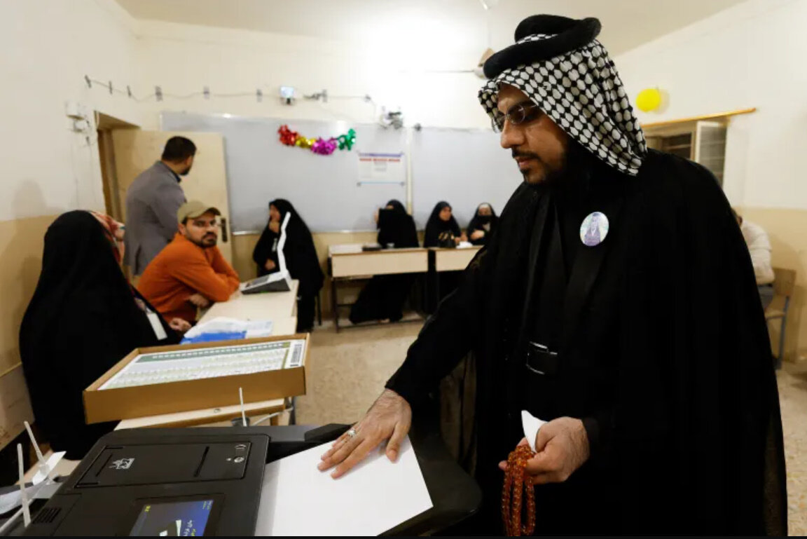 55 % نسبة المشاركة في الانتخابات البرلمانية بالعراق